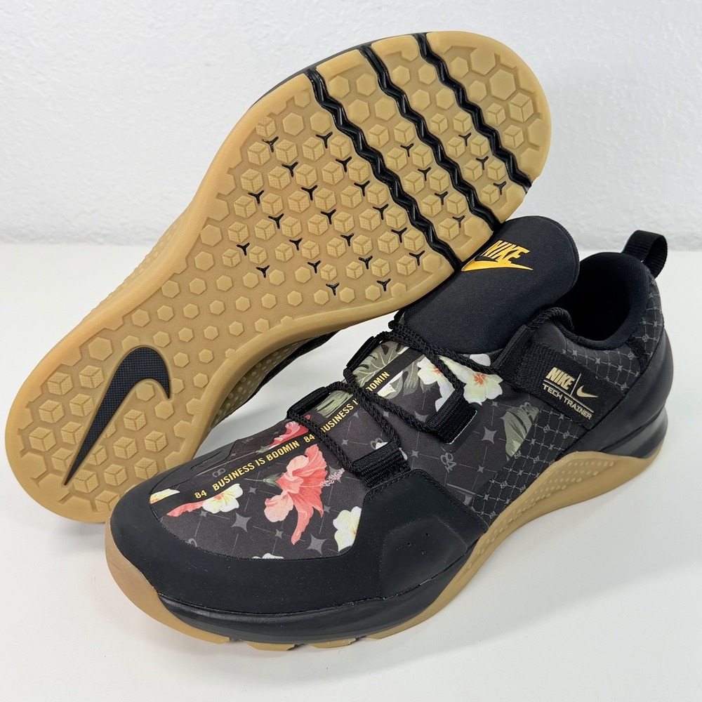 Nike Tech Trainer AB PE Antonio Brown Floral Multicolor Sneaker Sz 13 AV6256-071